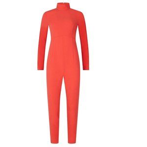 BCBGMAXAZRIA Anita Cutout Jumpsuit, Red